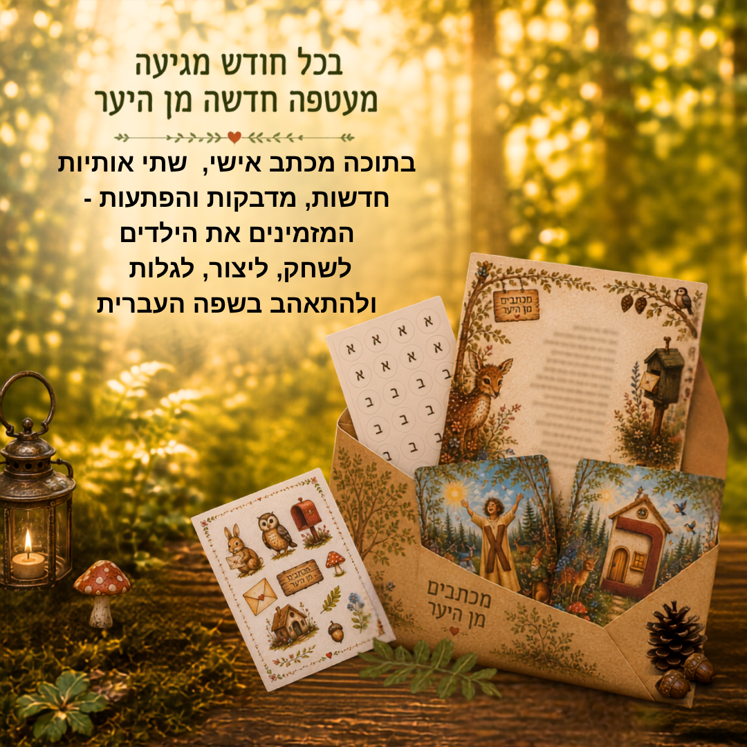 מכתבים מן היער - מועדון מכתבים קסום